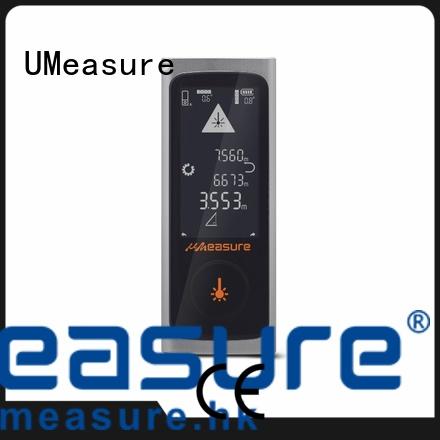 UMeasure eye-safe laser measure tape display for wholesale