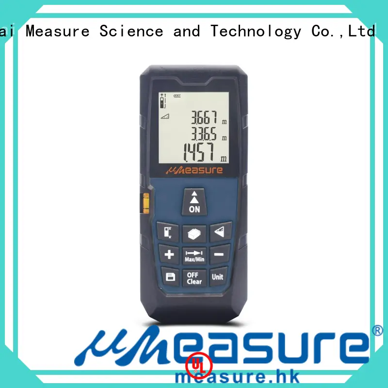 UMeasure track laser distance meter handhold for measuring