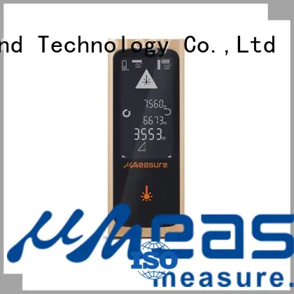 high precision laser measure reviews display for worker UMeasure