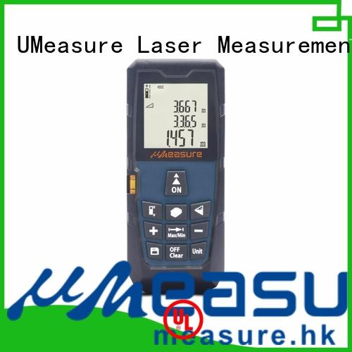 Electronic Laser Measure Tape, 262Ft M/In/Ft with Bubble Levels Backlit LCD and Pythagorean Mode for Distance Volume Area Measurement Laser Distance Finder Come with Pouch and Strap uMeasure