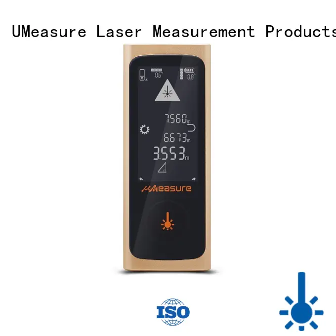 UMeasure basic ranging laser distance measuring tool display for worker
