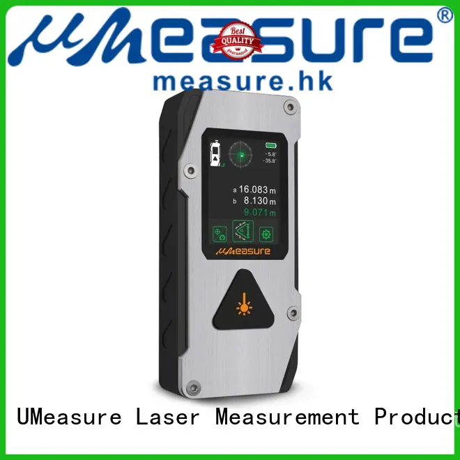 UMeasure pouch laser distance measuring device backlit for worker