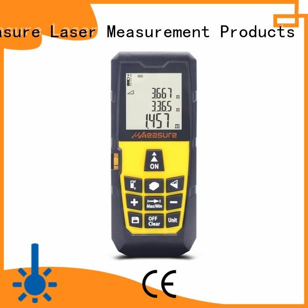 UMeasure rangefinder laser distance meter backlit for measuring