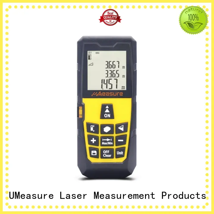 laser level and distance measure backlit for measuring UMeasure