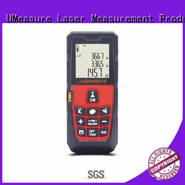 UMeasure household laser distance measurer display for worker