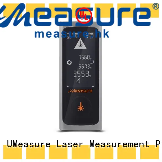 high precision distance measuring equipment laser backlit for worker UMeasure