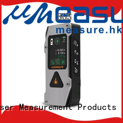 UMeasure radian laser measure tape display for worker