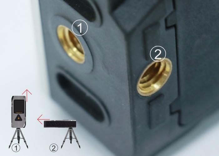 UMeasure pouch laser distance measuring device backlit for worker