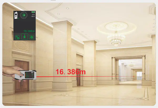 UMeasure wheel best laser distance measurer backlit for sale