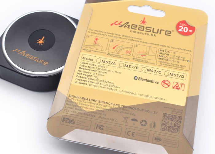 UMeasure pouch digital measuring device backlit for measuring-8