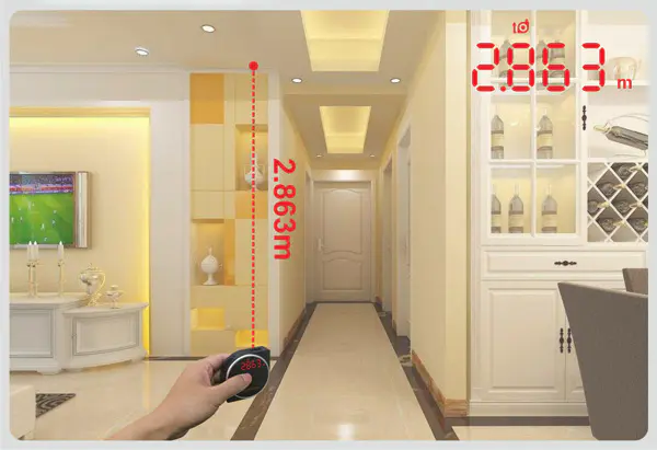 UMeasure wheel laser distance meter price high-accuracy for worker
