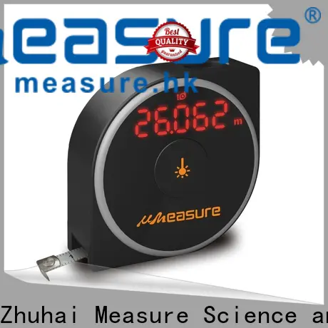 long distance measuring device multimode backlit for measuring
