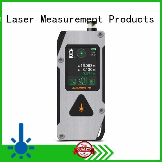 multimode distance meter laser backlit handhold for measuring