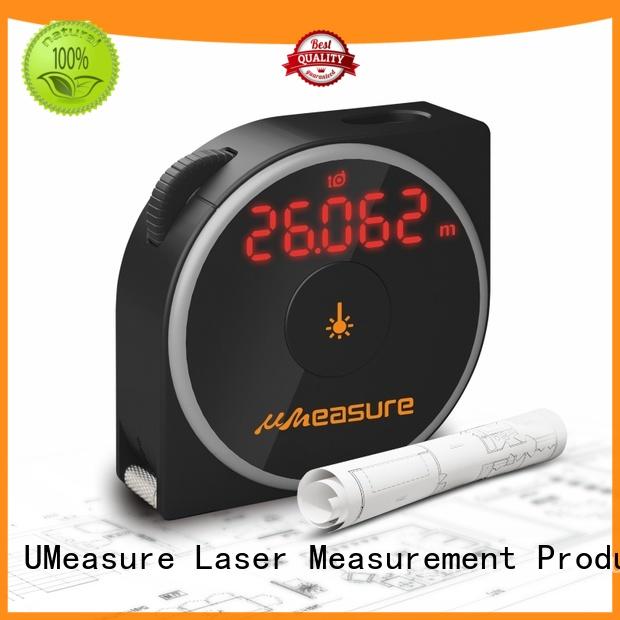 laser tape measure reviews screen for measuring UMeasure