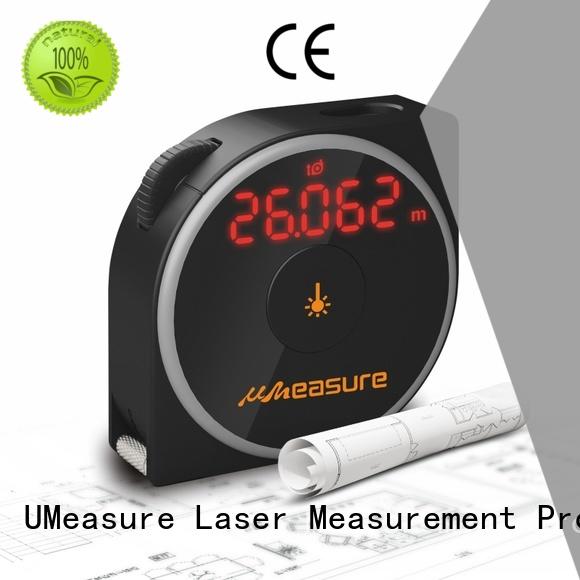 UMeasure top mode laser measure tape backlit for sale