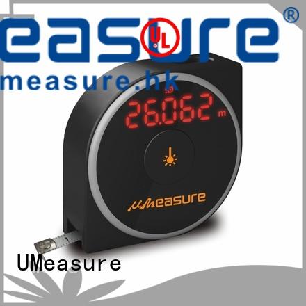 UMeasure combined best laser distance measurer backlit for measuring