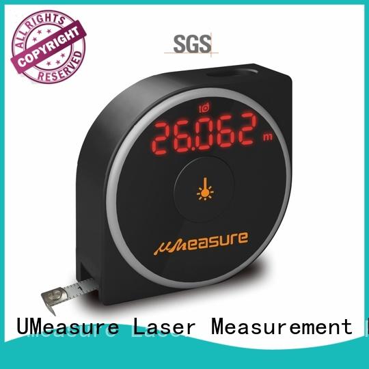 UMeasure display laser distance meter distance for worker