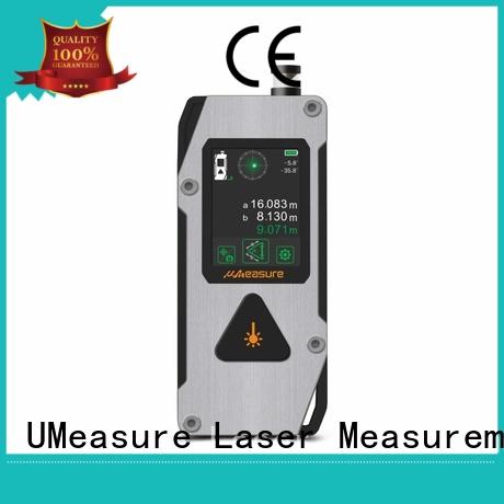UMeasure latest laser distance finder bulk production room measuring