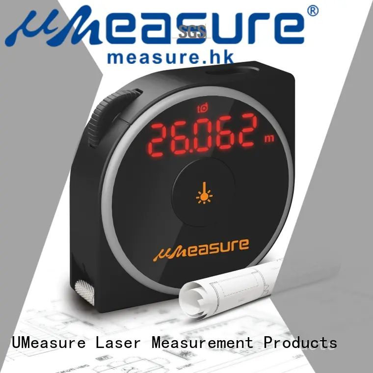 UMeasure large best laser measuring tool backlit for measuring