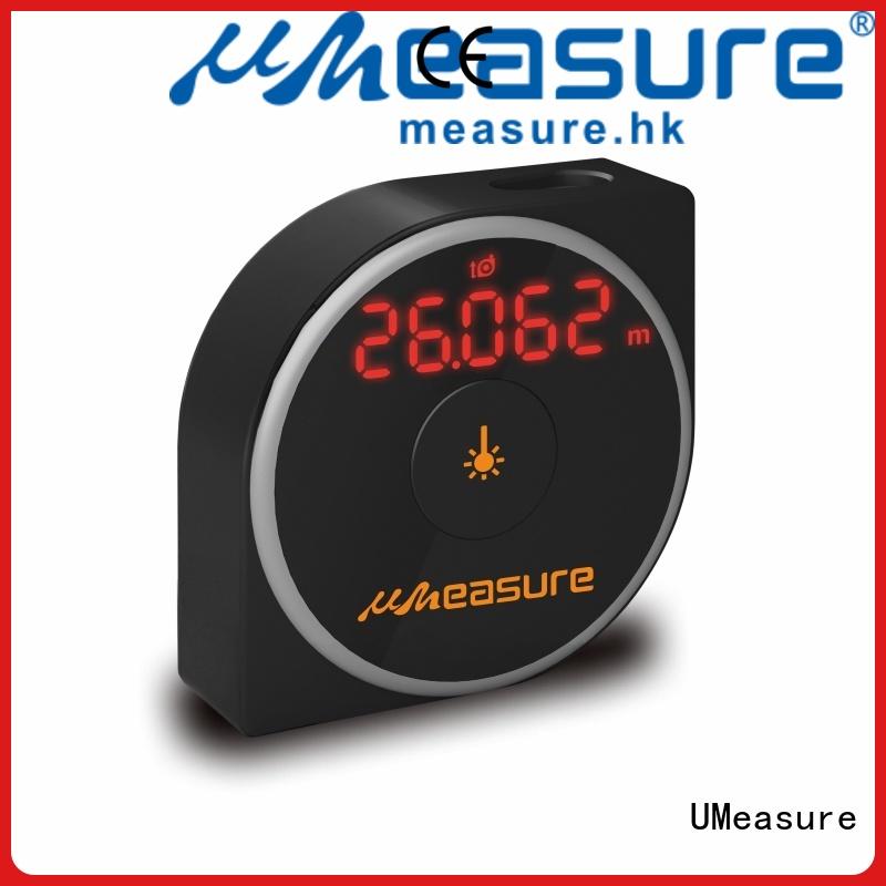 UMeasure electronic laser distance measuring device handhold for worker