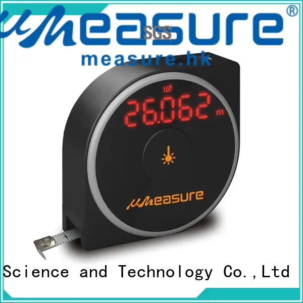 multimode laser distance measurer display for worker